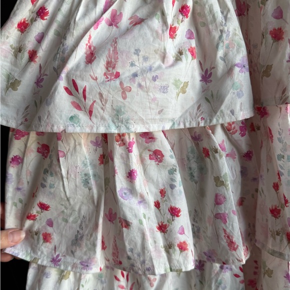 NWT Magnolia Midi Floral Dress Tiered Size Small - Picture 12 of 12